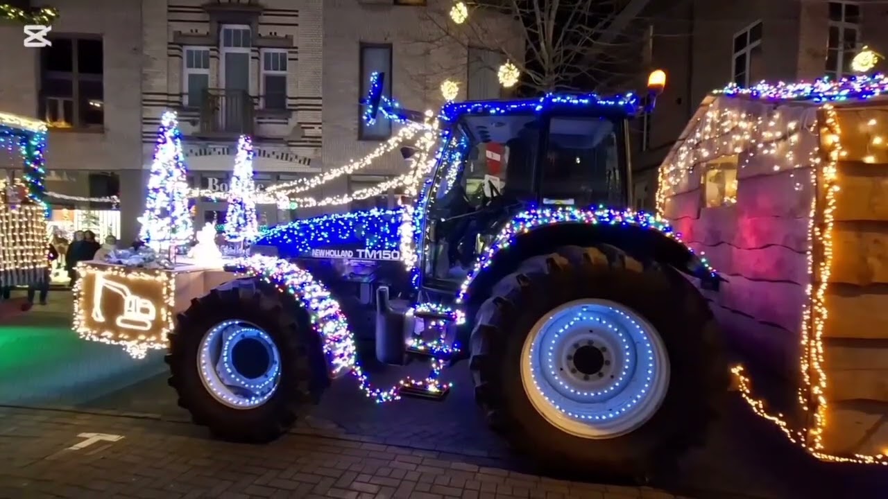 Tractorlichtstoet Brico Aarschot 21 december 2025 deel 2