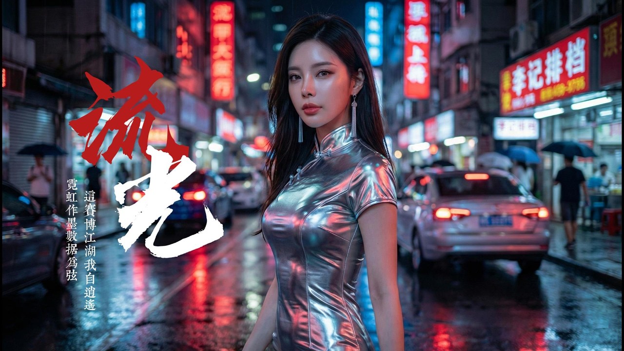 Celina -《流光 Flowing Light》Official MV | AI Native Neo-Chinese Pop (新国潮)