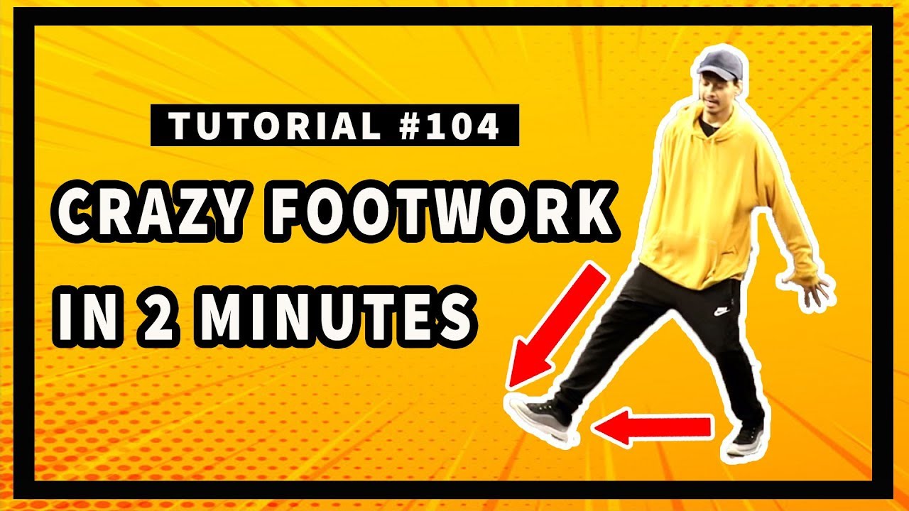 Crazy Footwork Tutorial in 2 Minutes | हिंदी में | Ronak Sonvane | Dance Mantra Academy 104