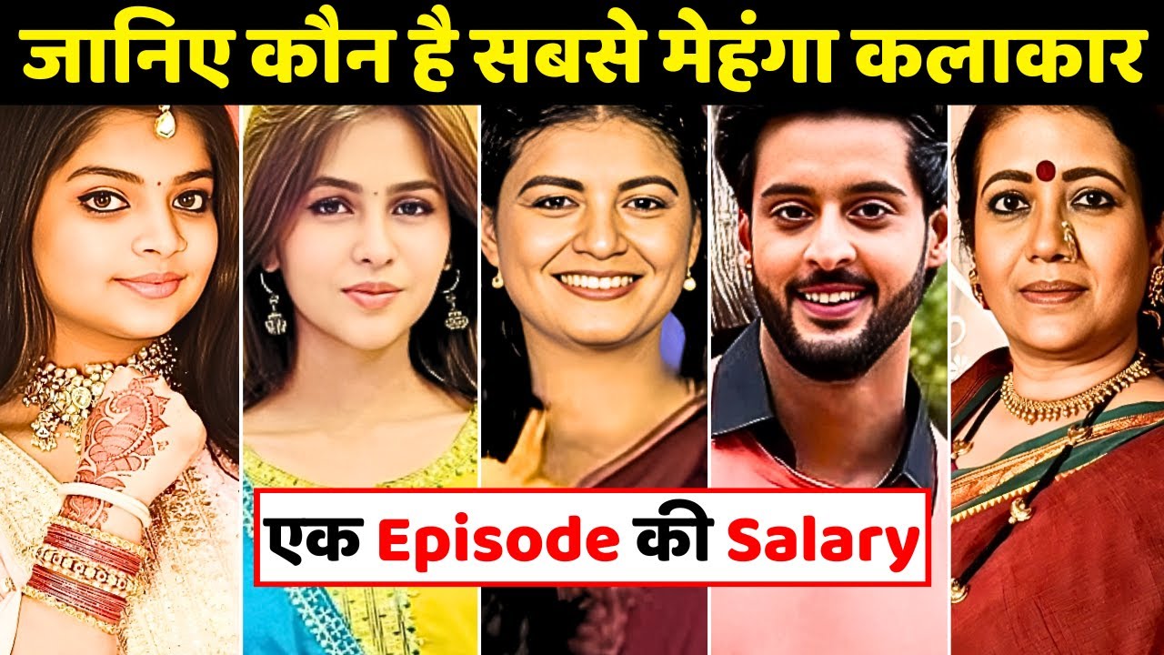 Saru Serial Cast Salary | Saru Cast Salary | Ved | Saru | Anika | Zee TV | ITT