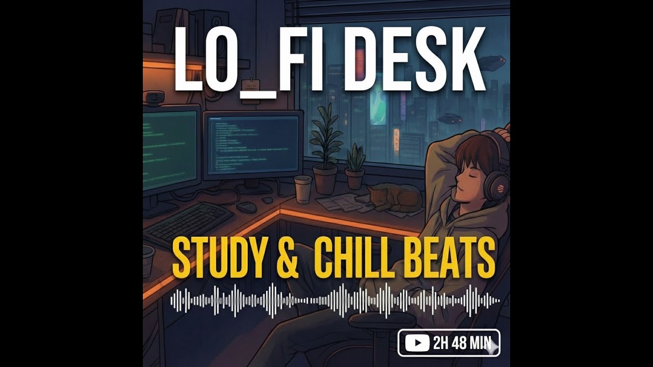 Lo-Fi Desk • Lo-Fi for Study & Work