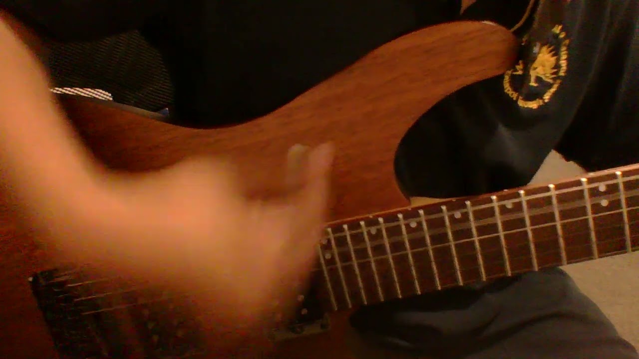 my cover of smells like teen spirit but guitar only