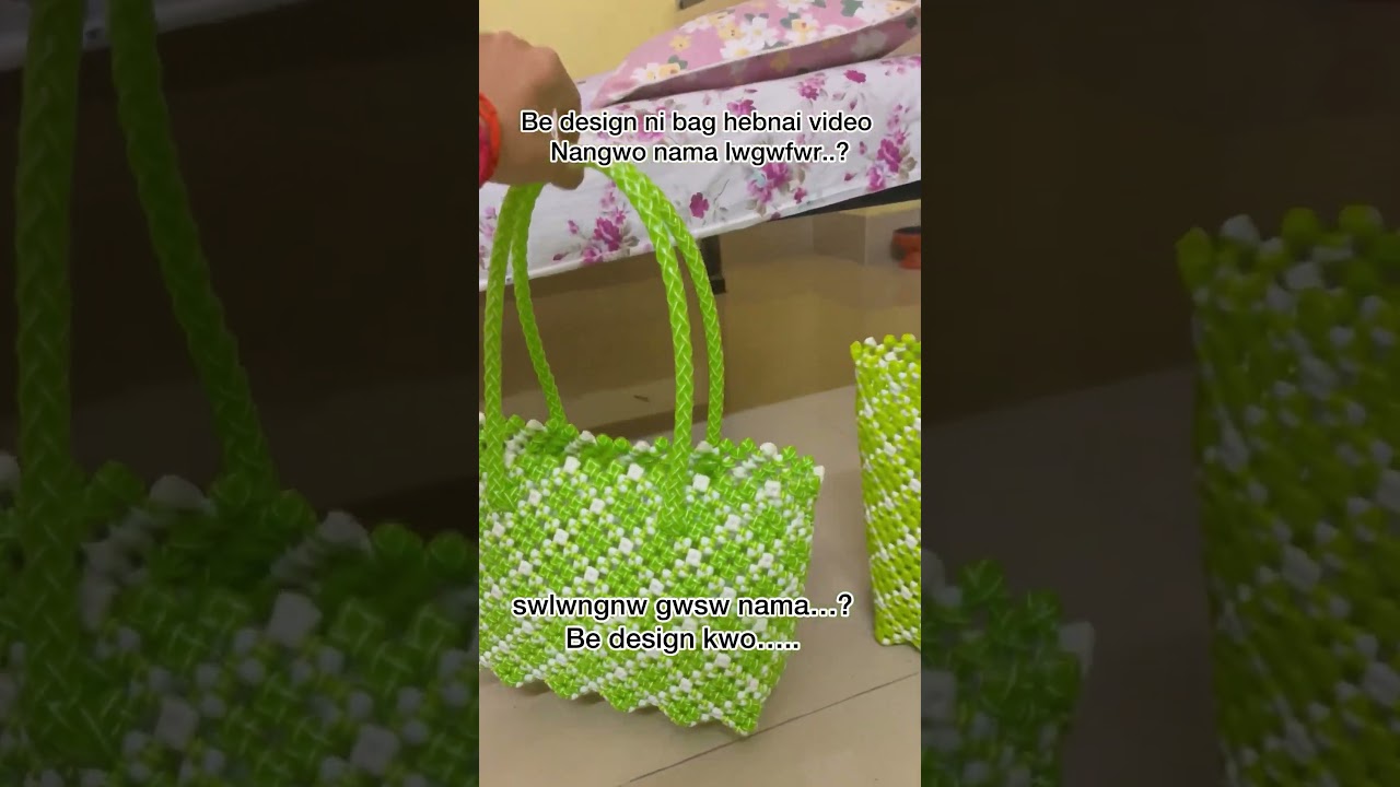 Beautiful Plastic wire bag 😍 (New design)