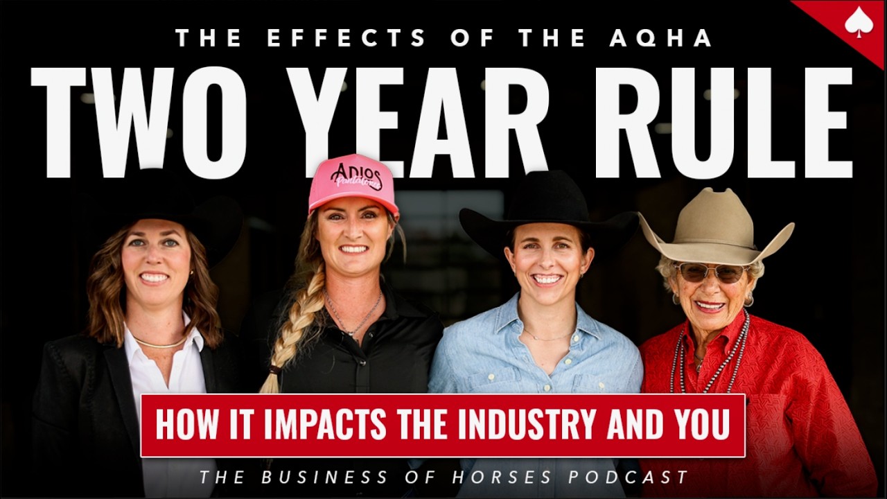 The Business of Horses - AQHA 2-Year-Rule Discussion