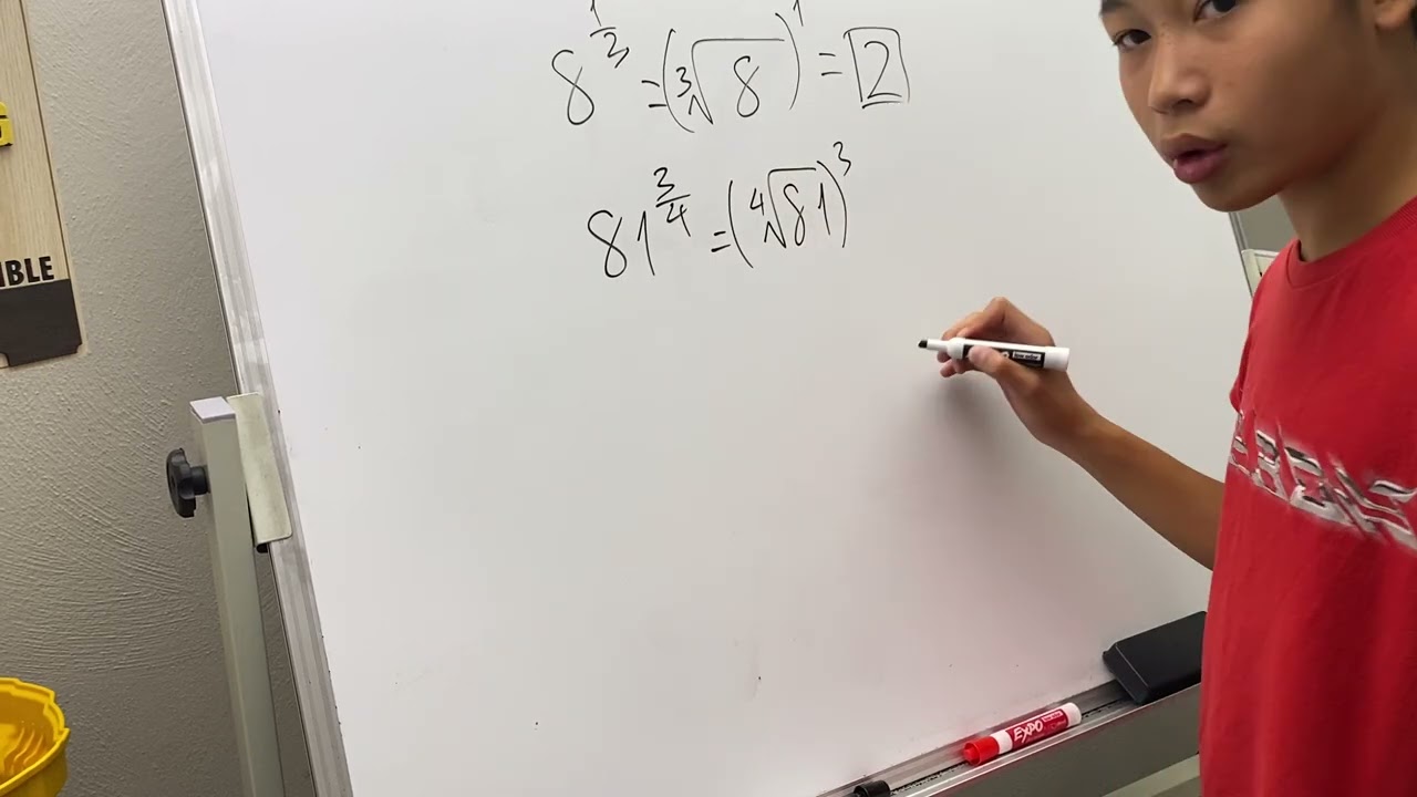 Negative/Fraction Exponent