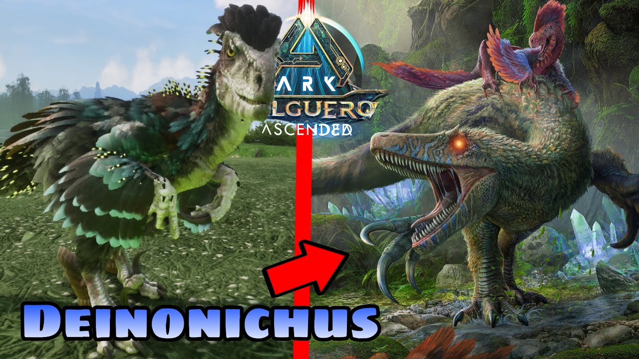 ¡¡NUEVO MAPA DE ARK ASCENDED!! Y DOMESTICO A LOS LETALES DEINONYCHUS | Nueva Serie de Ark Ascended