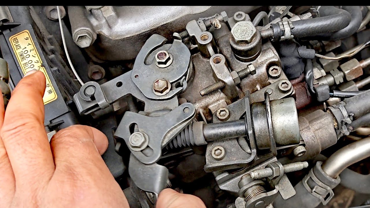 How to Toyota 2od Corolla nozzles clean - Toyota 2c engine nozzles pressure setting