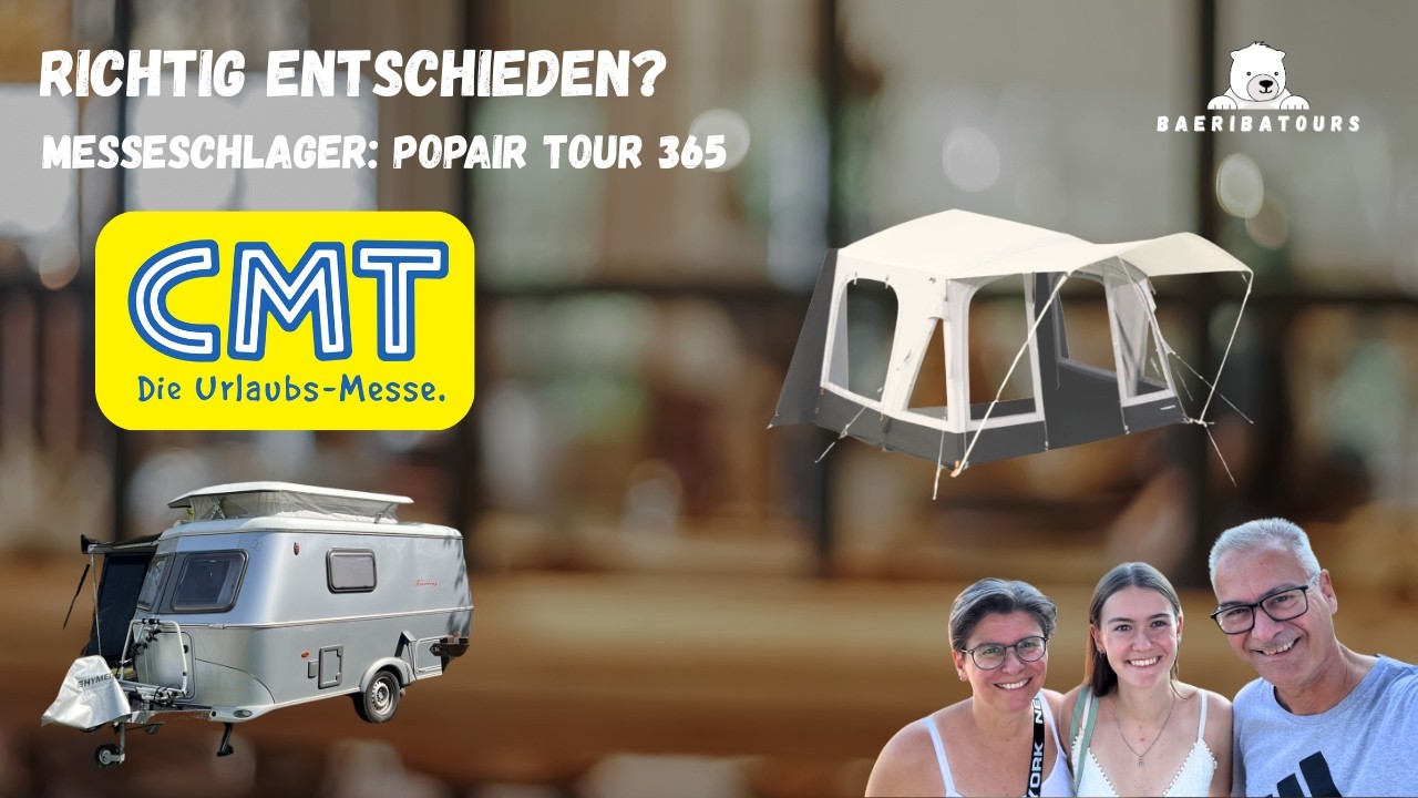 CMT 2026: Stop-Over bei Eriba. Blick in einen Luxus-Camper und spontane Entscheidung bei Dometic