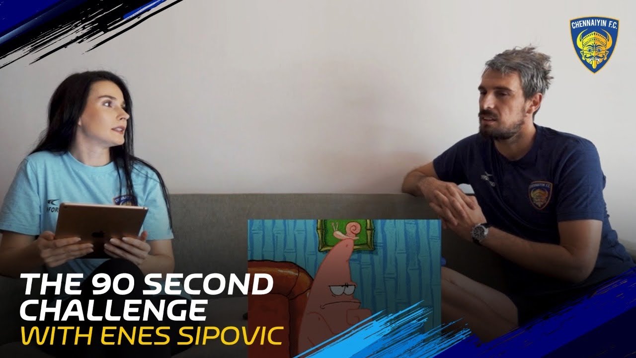 Chennaiyin FC | Season 7 | The 90 Second Challenge with Enes Sipovic