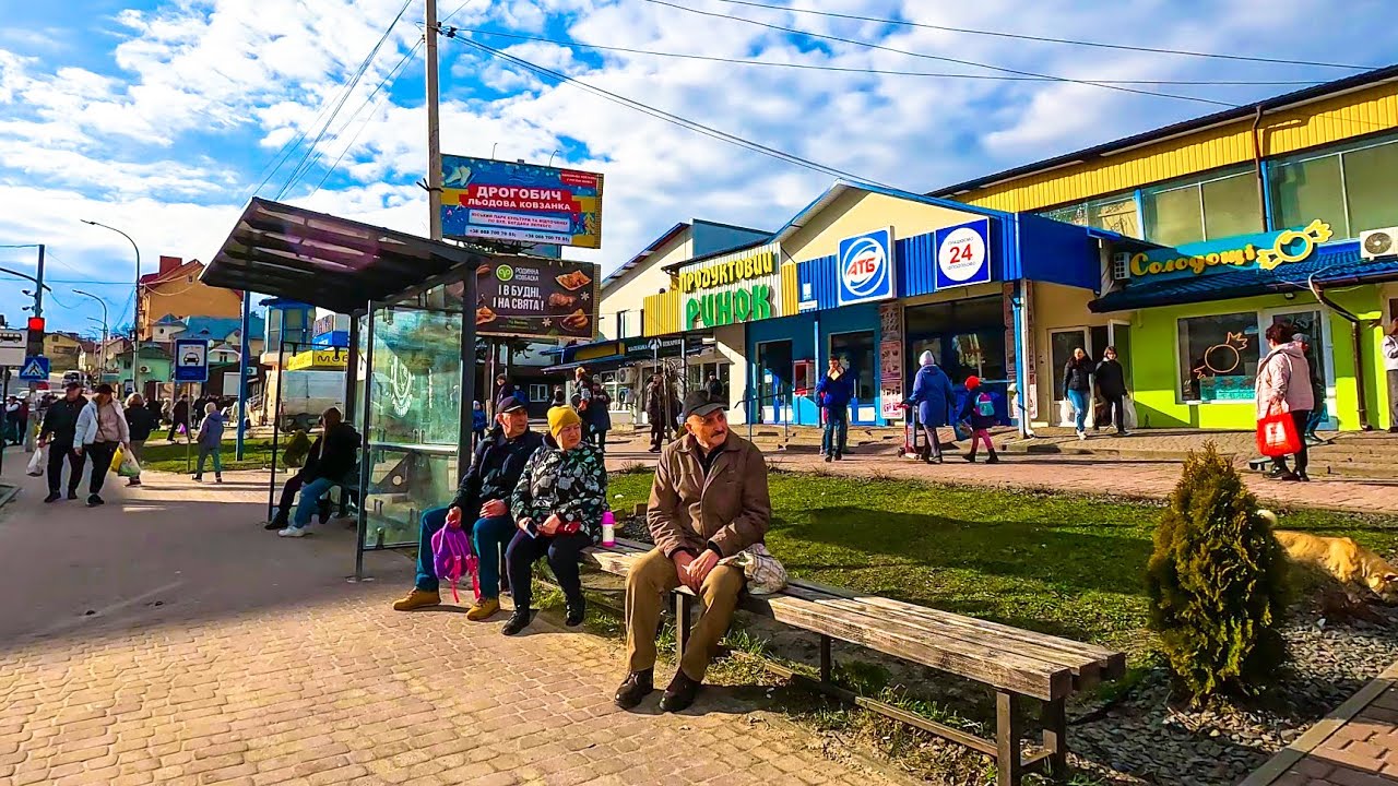 ТРУСКАВЕЦЬ 2025 | З центру на базар та Стебницьке кільце? Скільки людей на вулицях курорту? 4к |