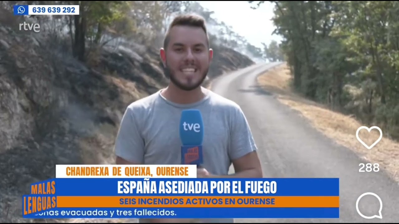Reportaje en Galicia: los vecinos de Ourense no pueden más 🚒🚁🔥