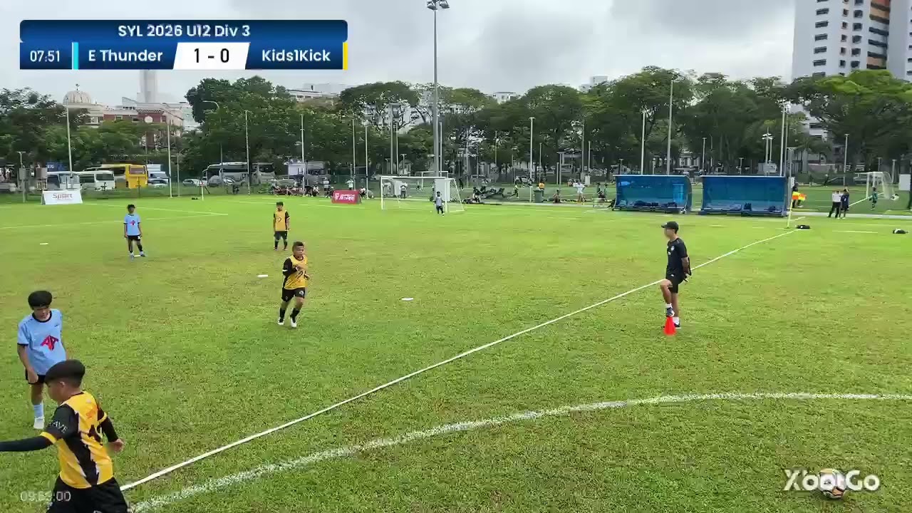 SYL U12 Div 3: Eastern Thunder vs Kids1Kick 2nd Third