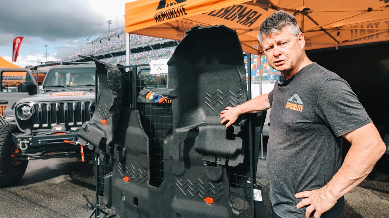 Полная замена напольного покрытия Armorlite для Jeep Beach 2024