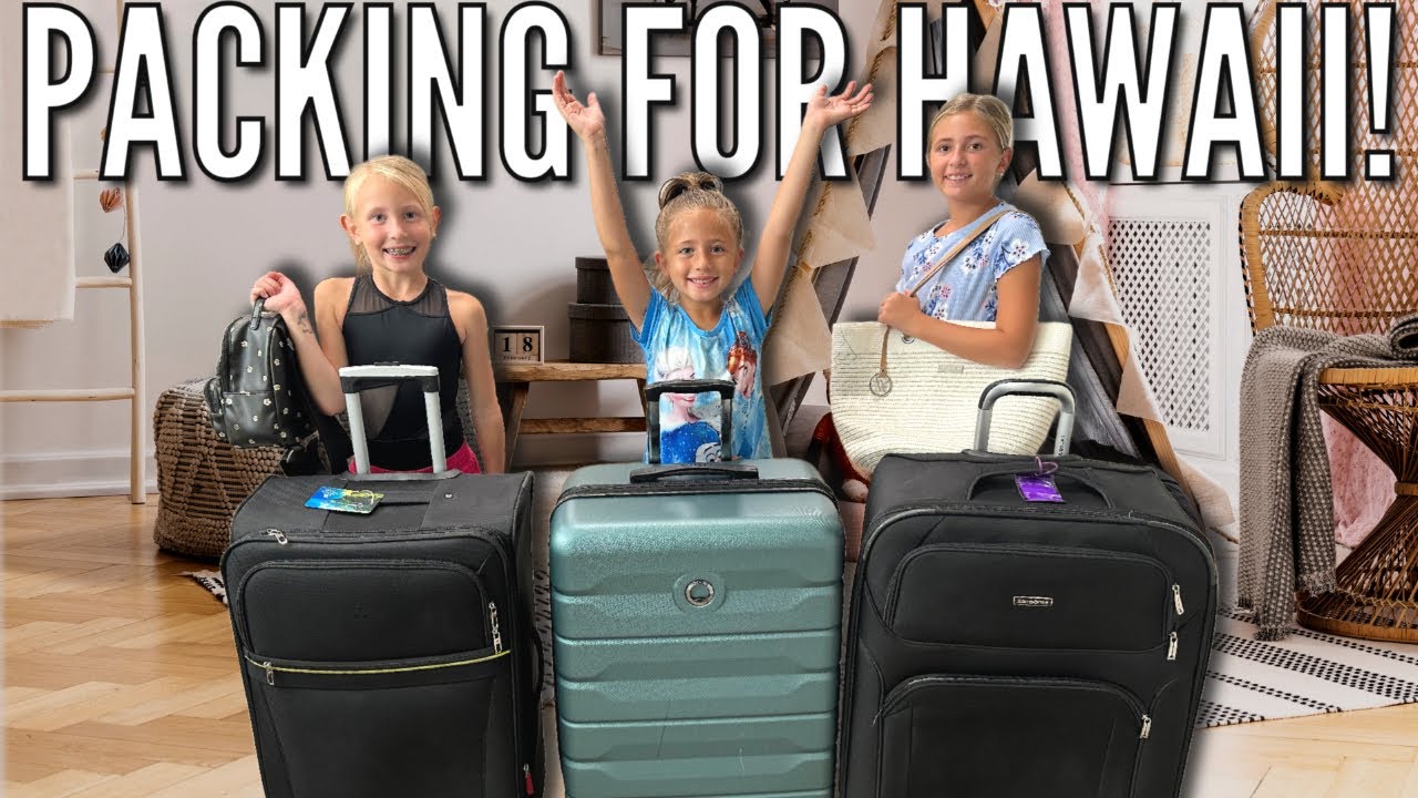 How Do We Pack for a Week Long Vacation to Maui? | Get Ready for Vacation With Us