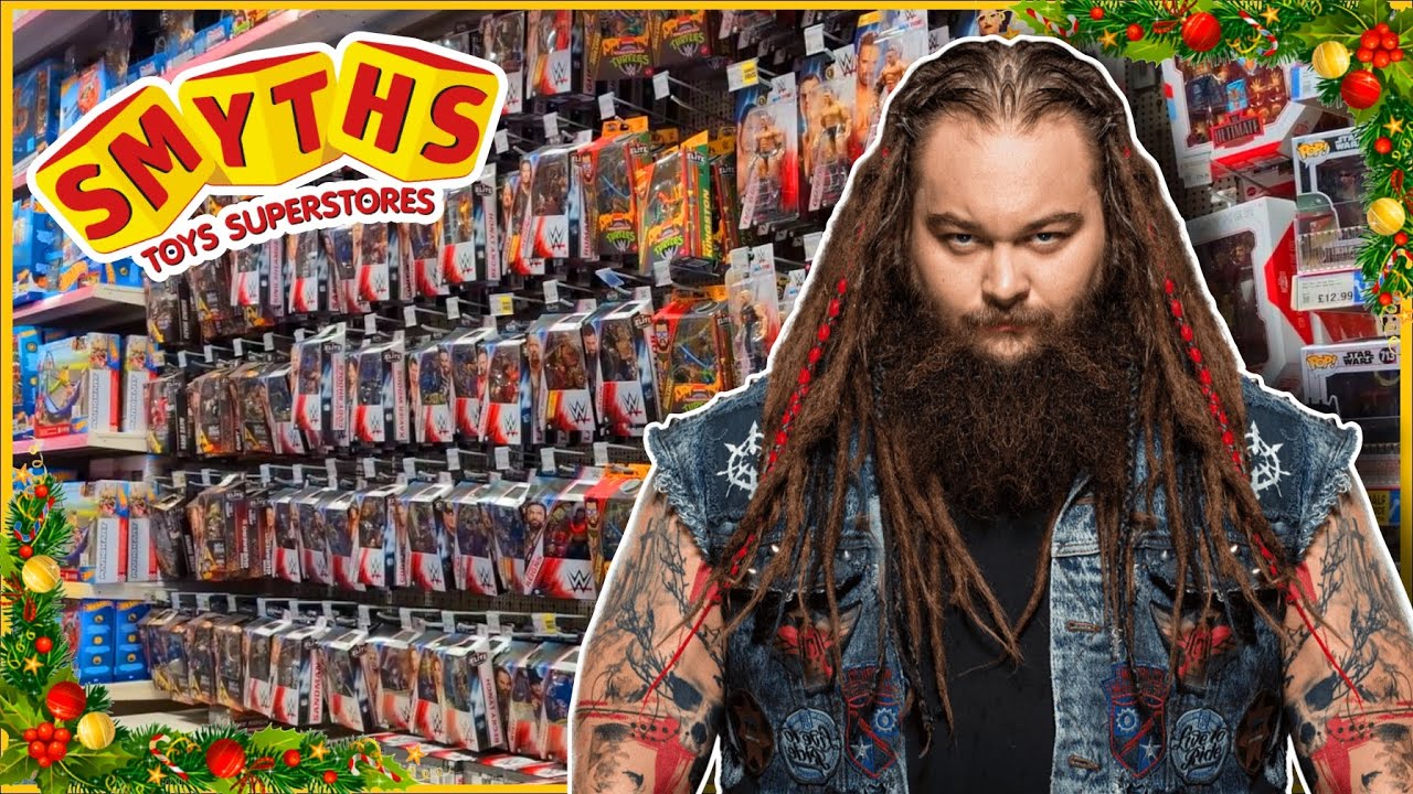 В поисках Брея Уайатта! ❤️ Smyths Toy Hunt Рождество 2024 — WWE Action Figure Fun #138