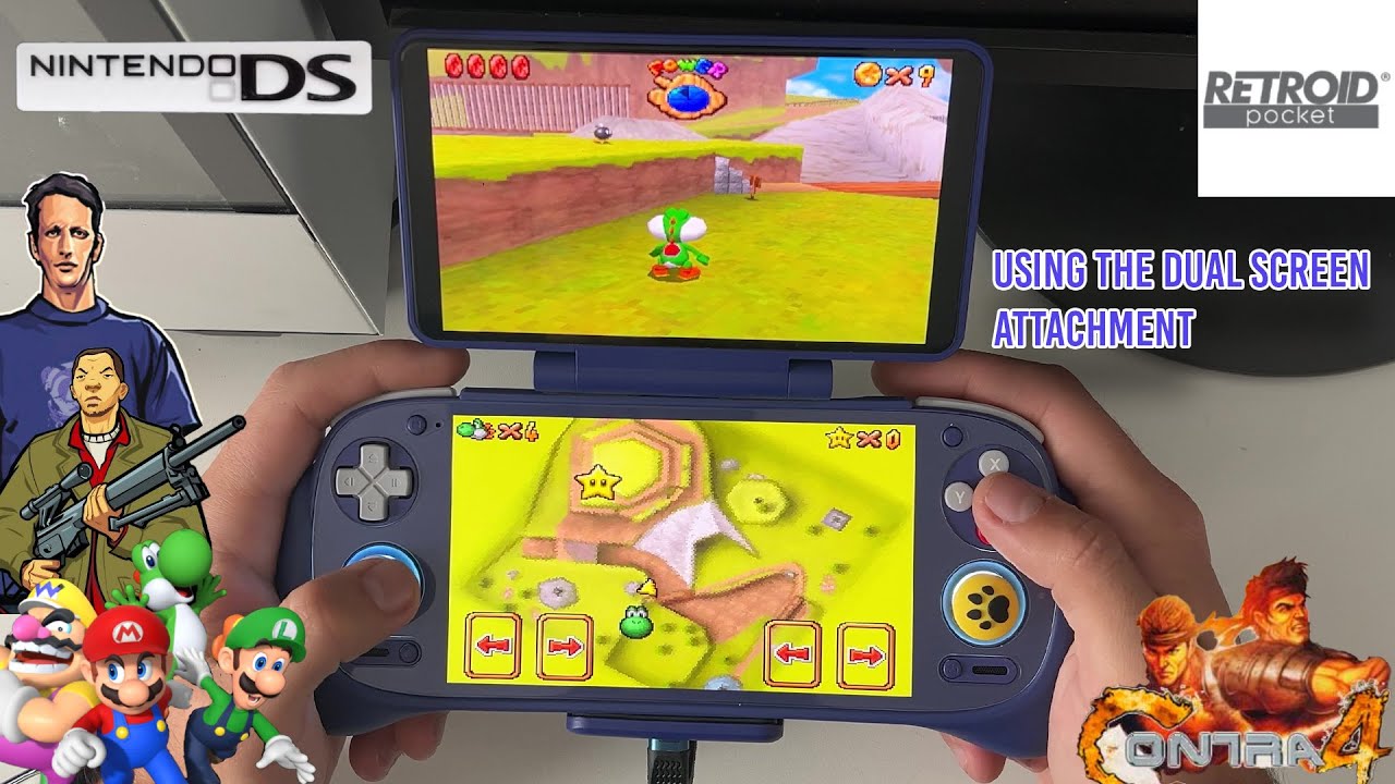 Nintendo DS on the Retroid Pocket G2 is INSANE (Dual-Screen showcase)