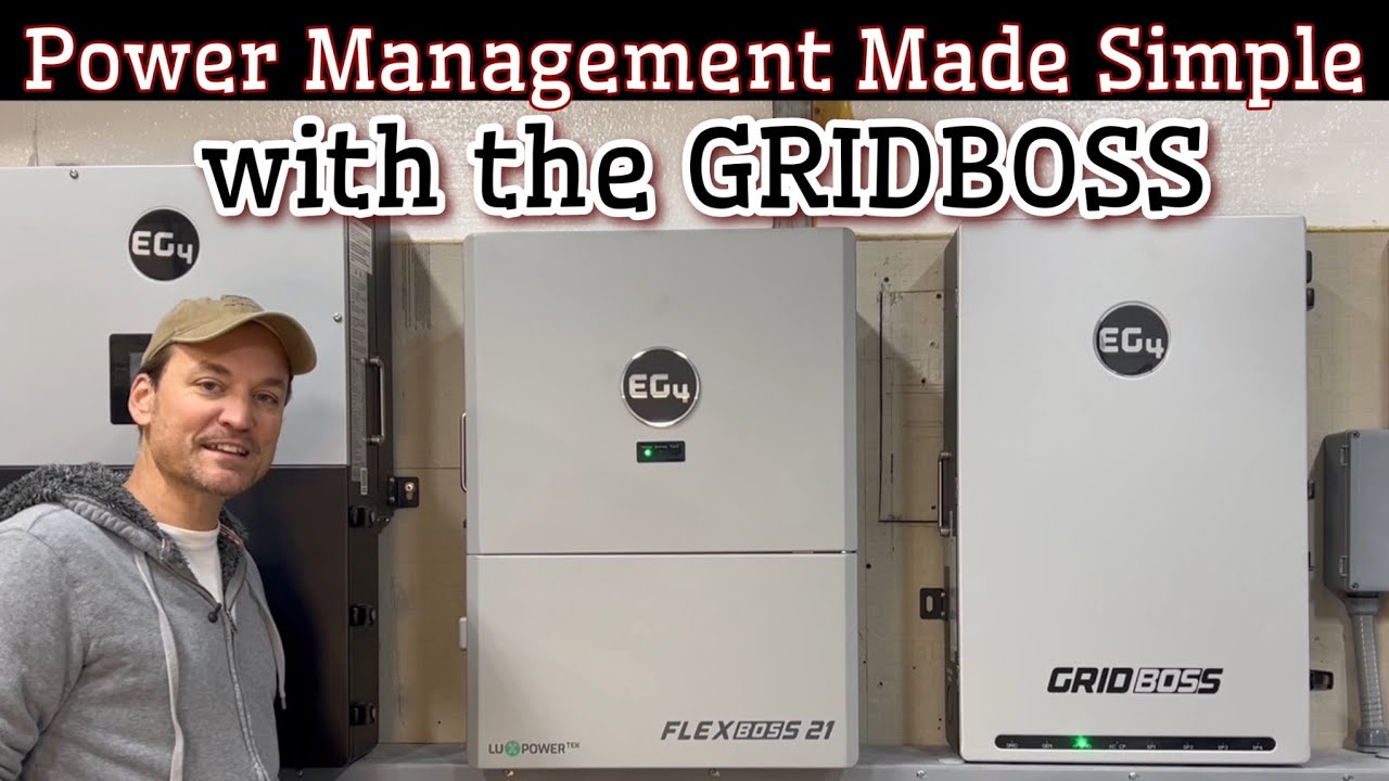 EG4 FlexBOSS21 GridBOSS — установка и первые мысли, автономный дом