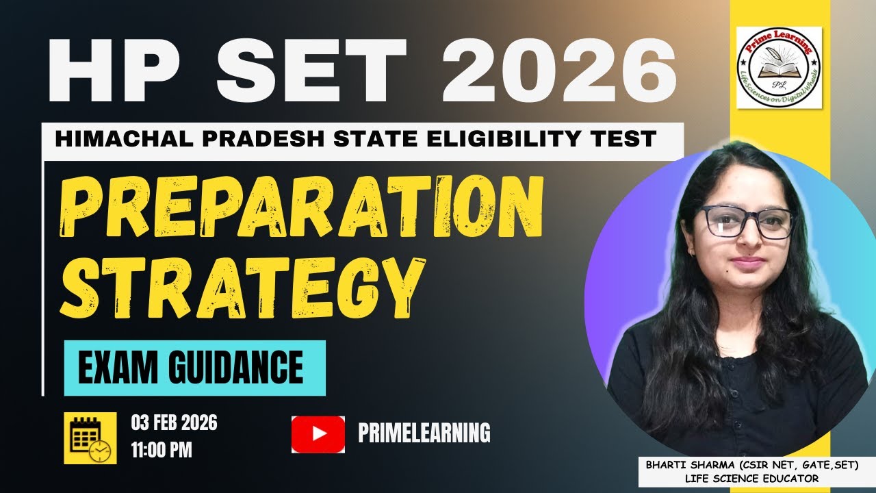 HP SET 2026 Preparation Strategy | How to Target 🎯 HP SET Exam | Complete Guidance | HP SET 2026