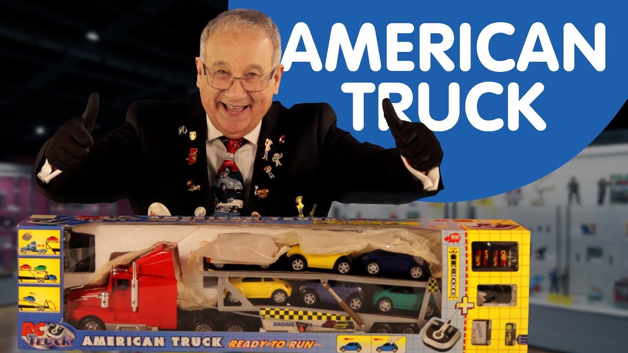 Increíble AMERICAN TRUCK transportador de vehículos  | Museo MIJU del #TioTemo #toys #juguetes
