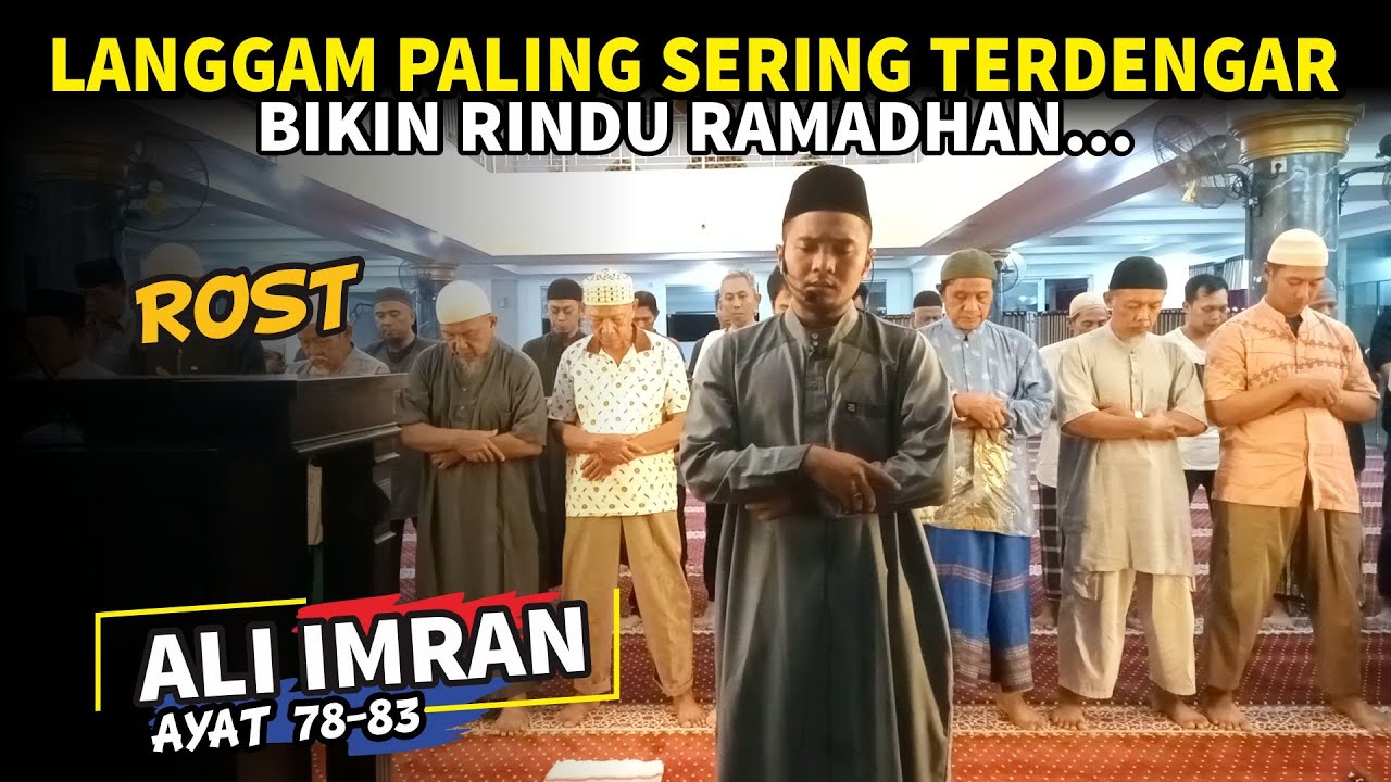 Langgam Rost ini sering terdengar di Masjid-masjid kampung...| Ali Imran ayat 78