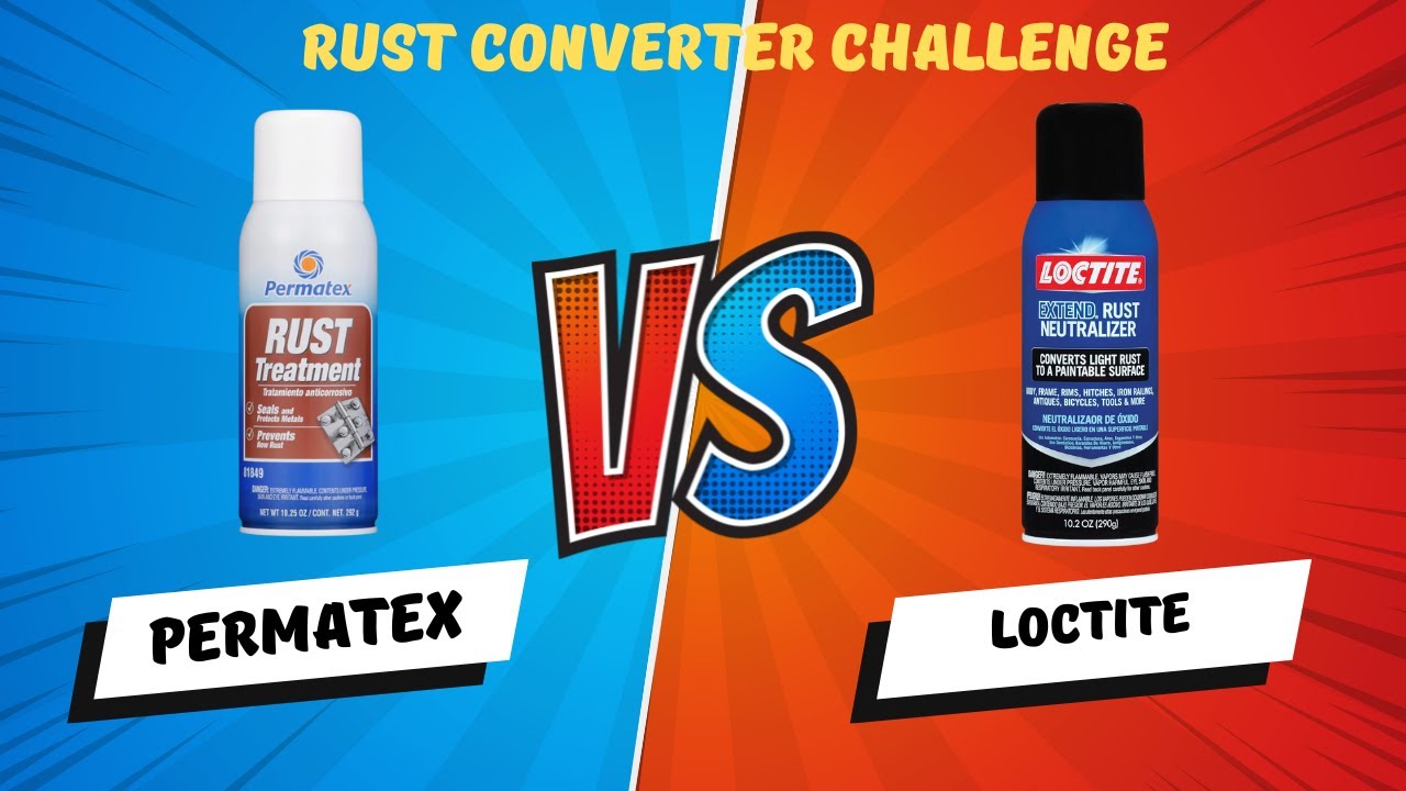 Конкурс преобразователей ржавчины: Permatex против Loctite