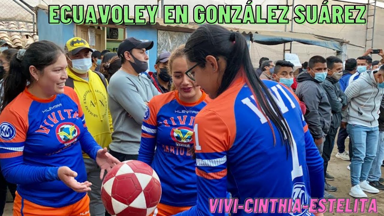 ✰ECUAVOLEY EN GONZÁLEZ SUÁREZ✰ |VIVI-CINTHIA-ESTELITA vs FERRICENTRO| MUJERES vs HOMBRES/ ABRIL-2021