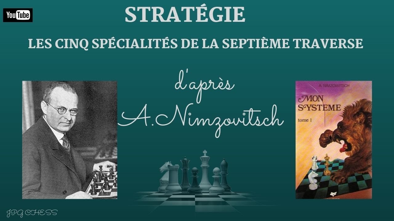 STRATÉGIE : Les 5 spécialités de la septième traverse d'après A. Nimzovitsch.