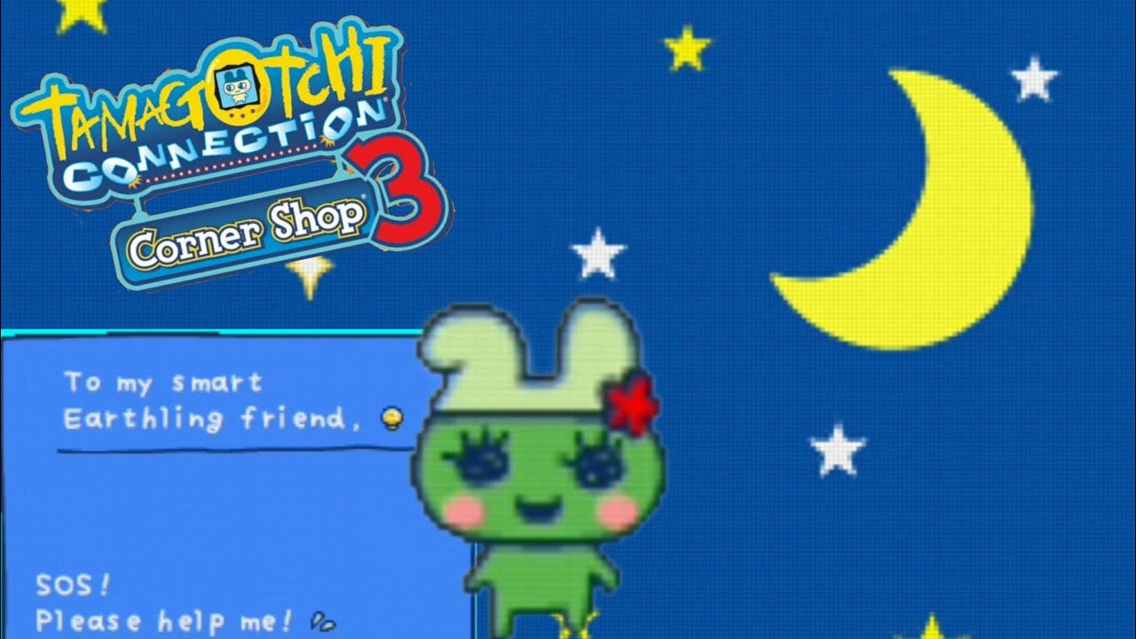 Playing Tamagotchi Connection: Corner Shop 3!