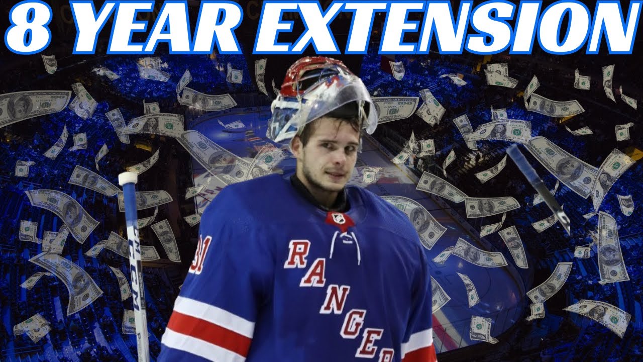 Breaking News: NY Rangers Sign Igor Shesterkin 8 Year Extension