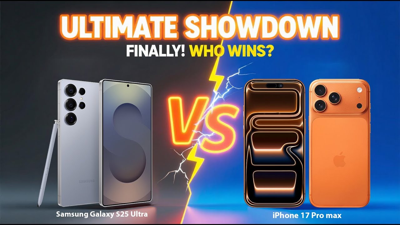 iPhone 17 Pro Max vs S25 Ultra: Who Wins?