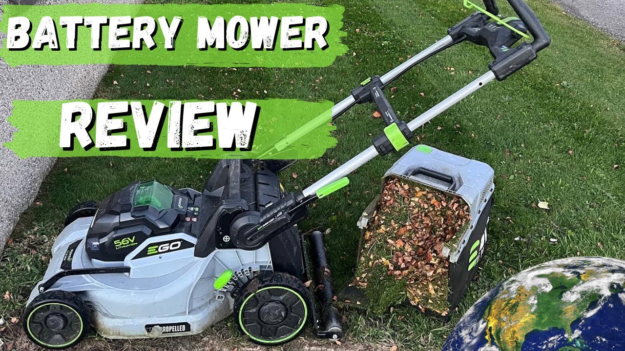 Is this the best battery mower!? // EGO LM1903E-SP REVIEW