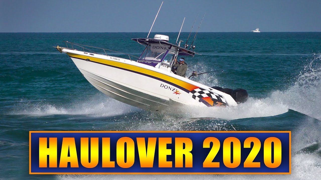 Boats Entering 2020 at Haulover Inlet!