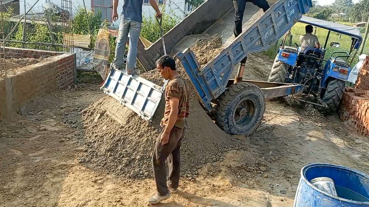 Sandy Soil Filling up to DPC Level | Proper Compaction Process | Site Work Update