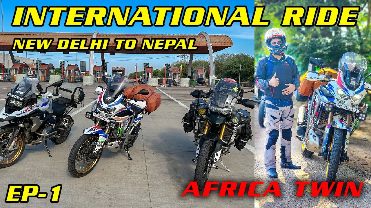NEPAL🇳🇵ROAD TRIP STARTED ON AFRICA TWIN | NEPAL EXPEDITION | SIMRAN KING