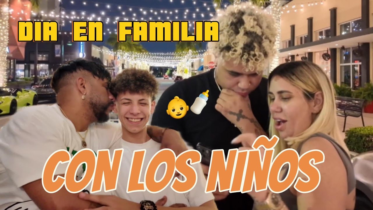 un dia en familia con los niños 👦👶❤️🥰😂😂
