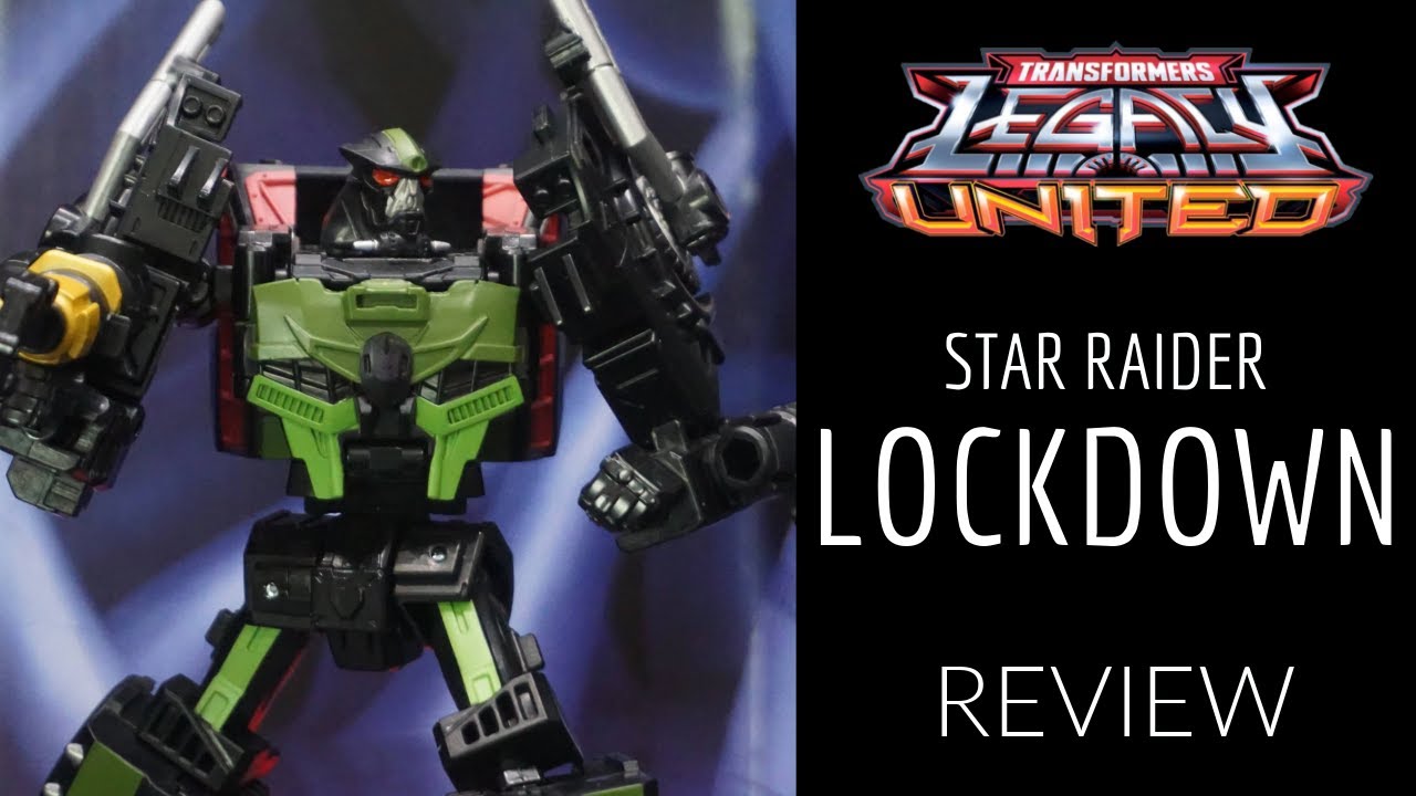 Transformers Legacy United Star Raider Lockdown Review