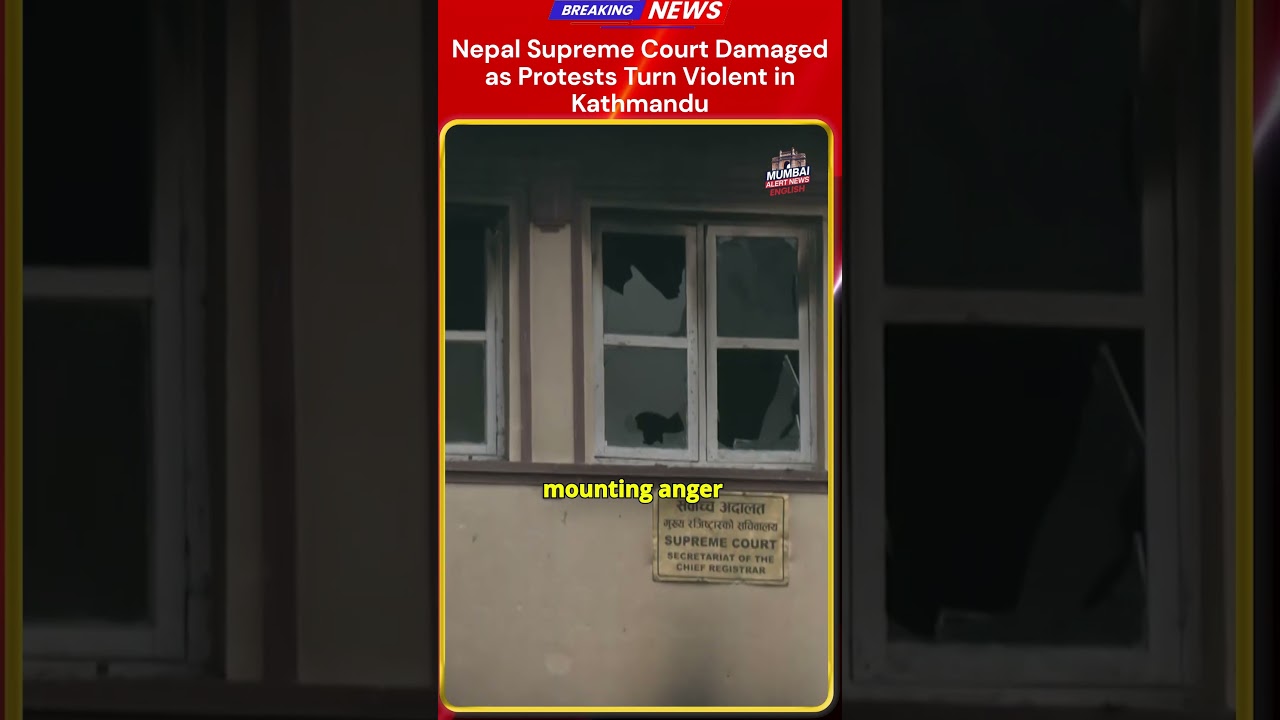 Breaking: Violent Protests Rock Kathmandu, Nepal&rsquo;s Supreme Court Building Damaged