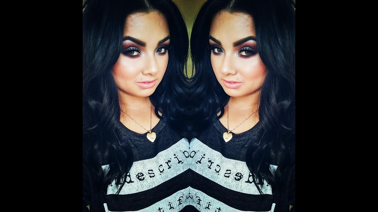 midnight seductive smokey eye