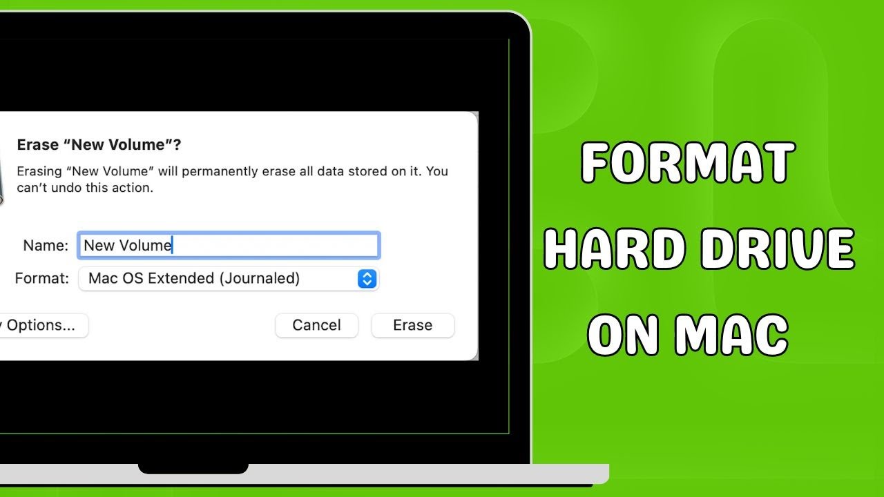 How to format a hard drive on Mac