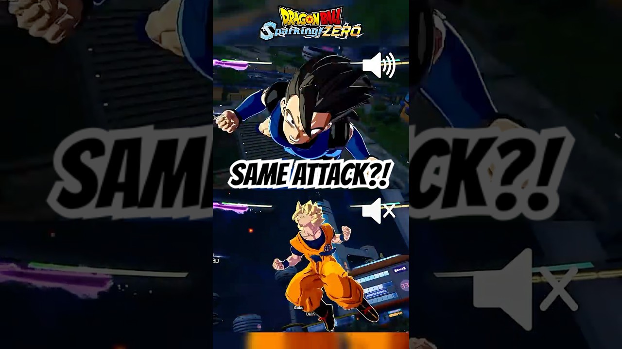 Shallot & Goku Rush Comparison | Dragon Ball: Sparking! ZERO 