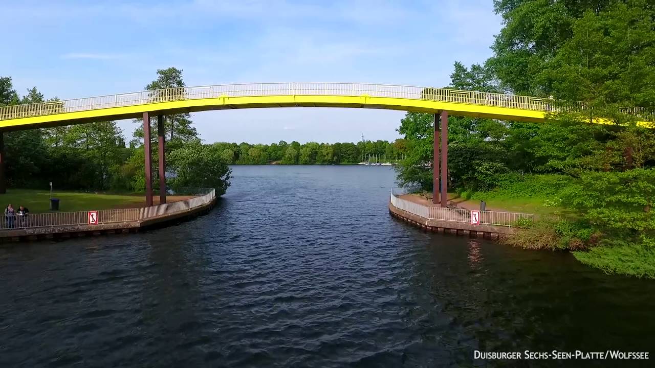 Duisburg Sechs-Seen-Platte/Wolfssee [1080p60] [DJI Phantom 4]