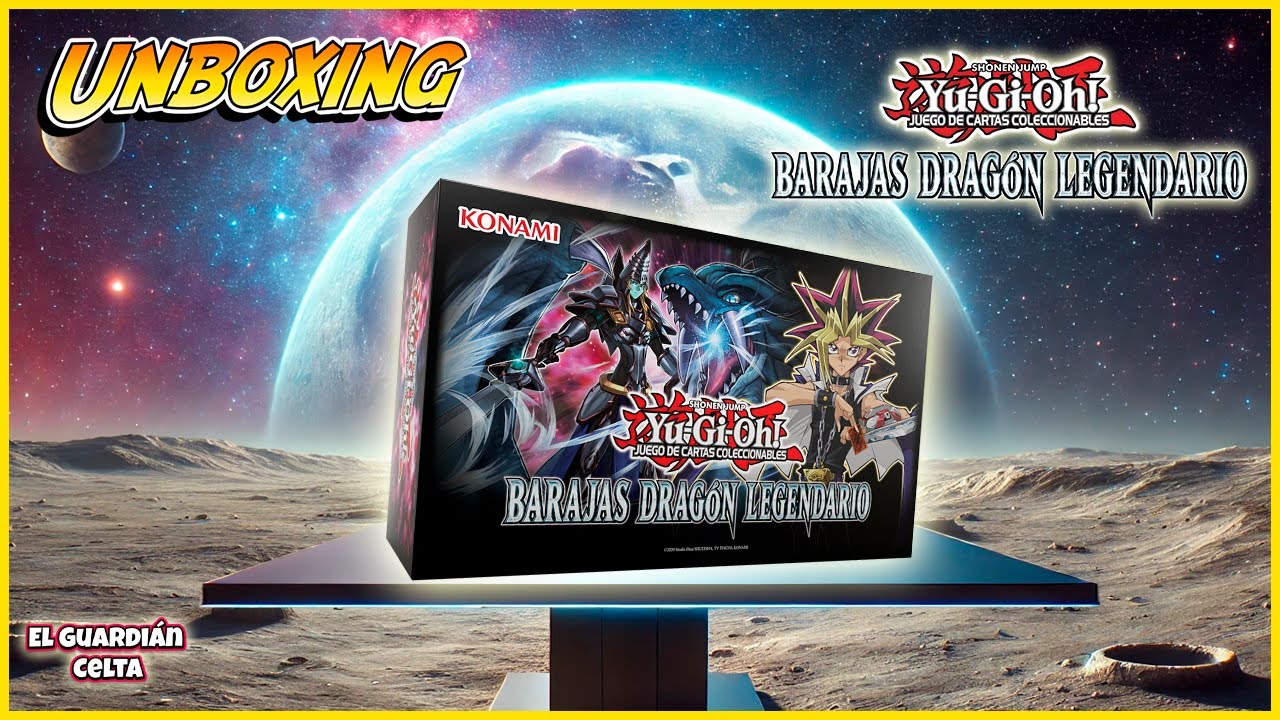 Unboxing Barajas Dragón Legendario Yu-Gi-Oh! JCC 2024 - Reprint de 3 Decks
