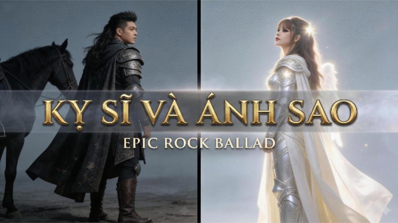 KỴ SĨ VÀ ÁNH SAO - SONG CA | Epic Rock Ballad Cover | AI Cinematic MV | Hot5s Music
