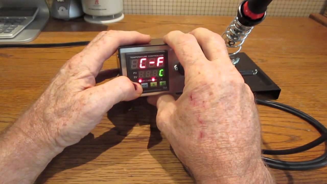 DIY 110v Soldering Station PID Controller Settings