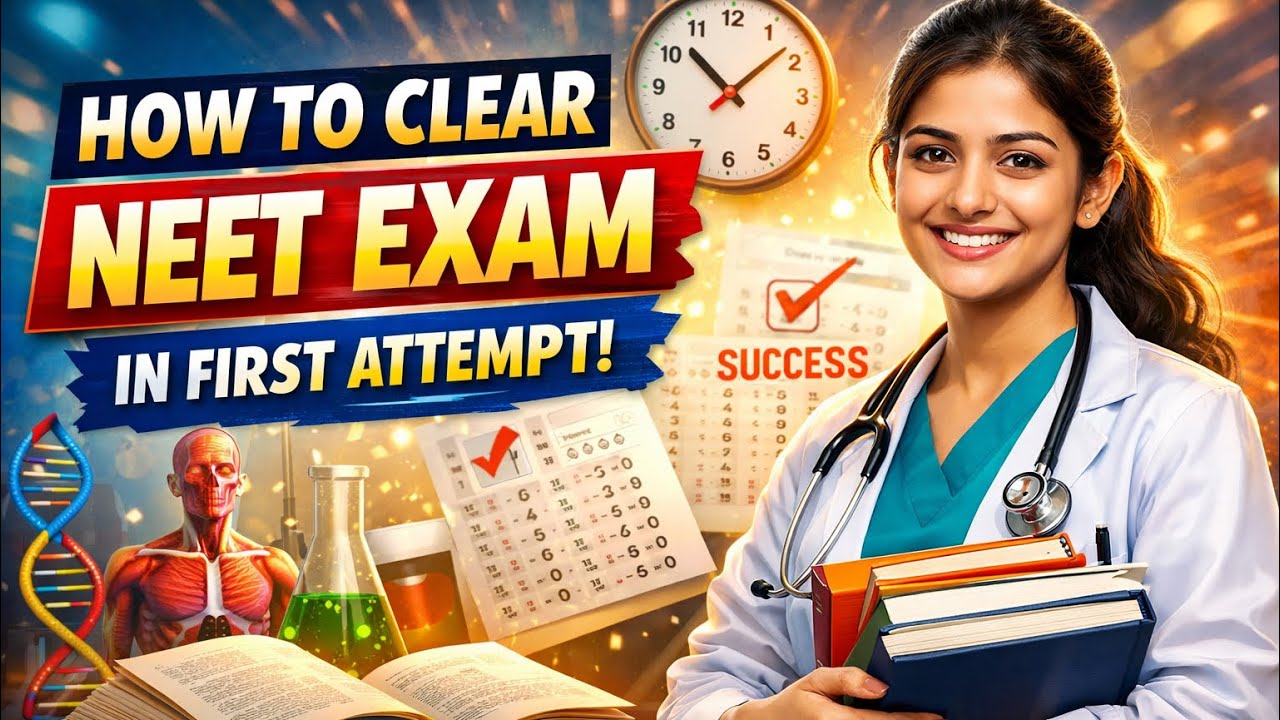 How To Crack NEET 2026 In First Attempt 🔥| NEET Strategy 2026 | Study Plan, Books & Toppers Strategy