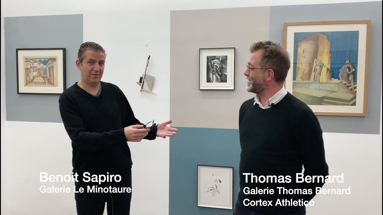 Benoit Sapiro et Thomas Bernard pr&eacute;sentent l'exposition 
