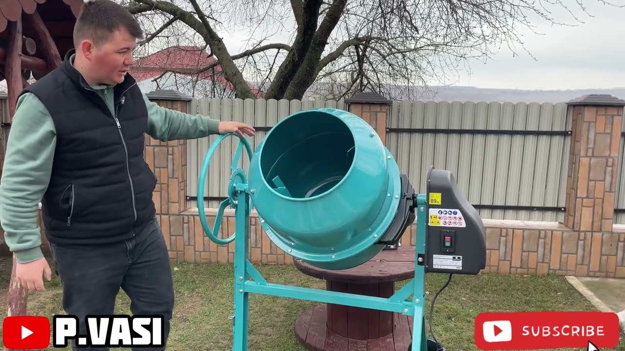 CUM SE MONTEAZĂ O BETONIERĂ ?