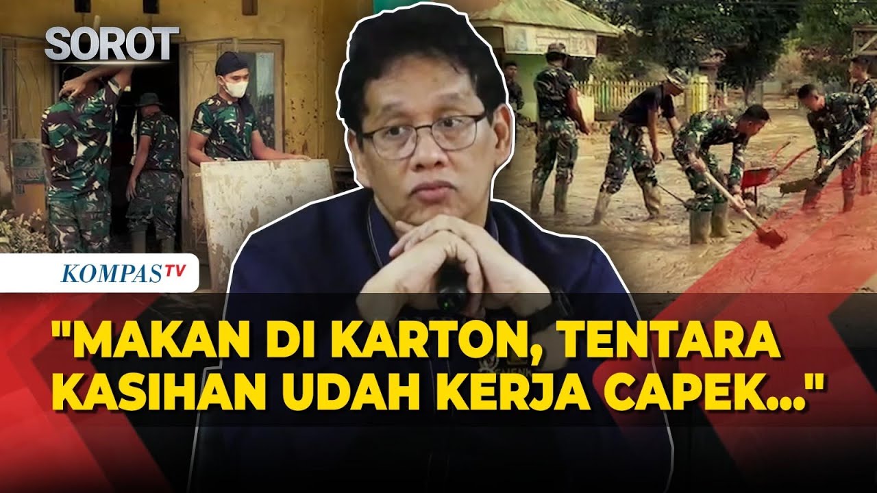 Menkeu Purbaya Miris Tentara Hanya Terima Nasi Bungkus saat Tugas di Daerah Bencana Sumatera