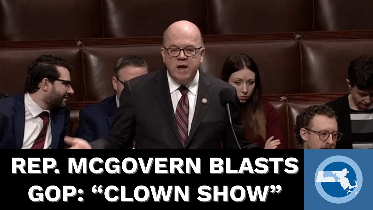 McGovern BLASTS Congressional Dysfunction Under GOP Leadership