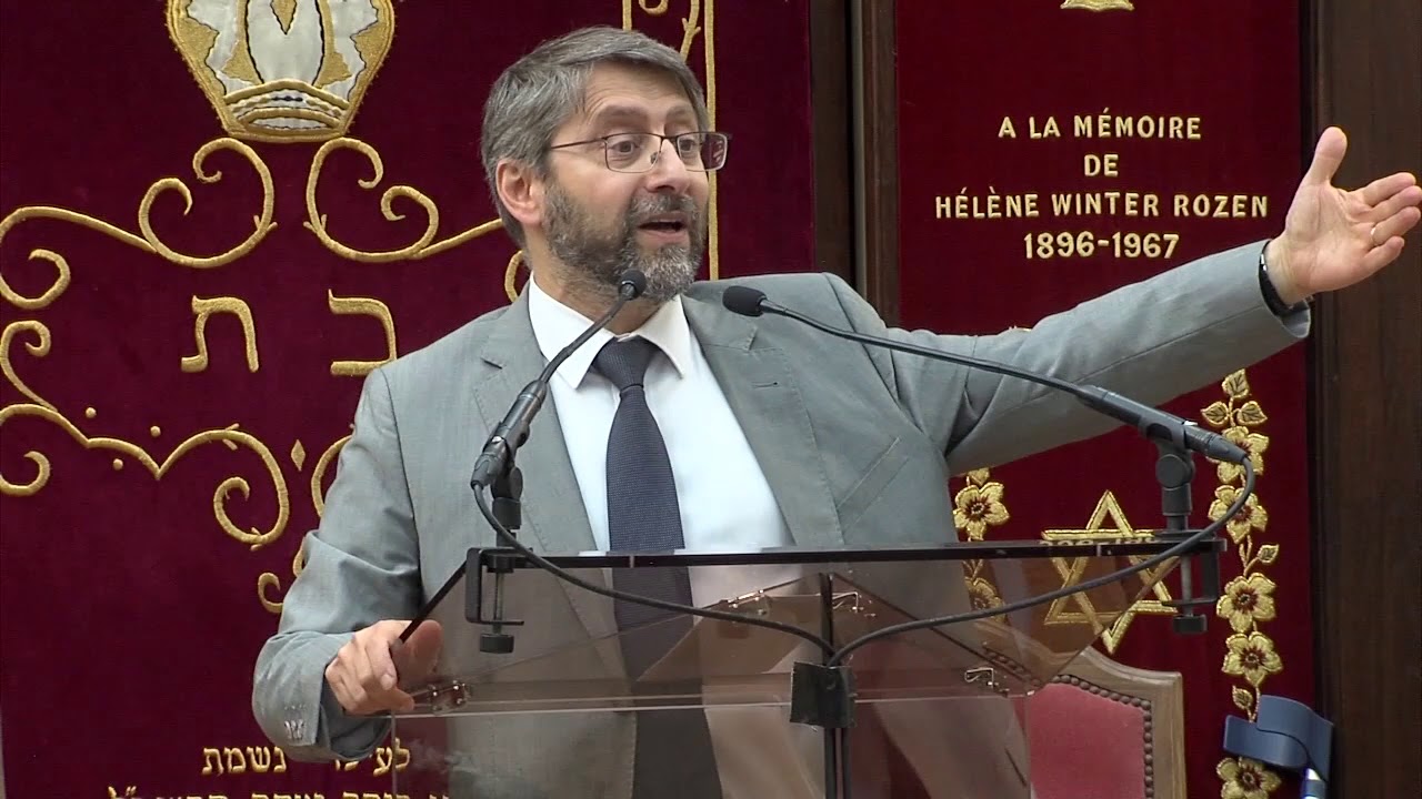 Conférence de Haïm Korsia lors de l'inauguration de la Maison Rachi